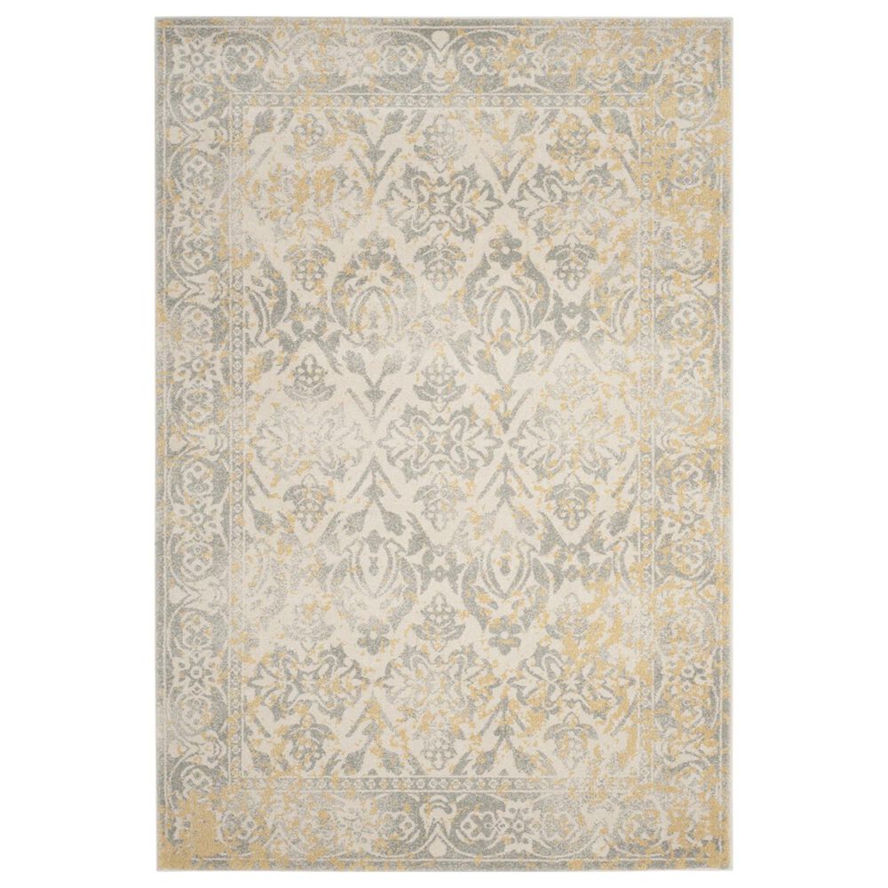 Safavieh Evoke EVK264D 10" x 14" Ivory and Grey Area Rug, , large