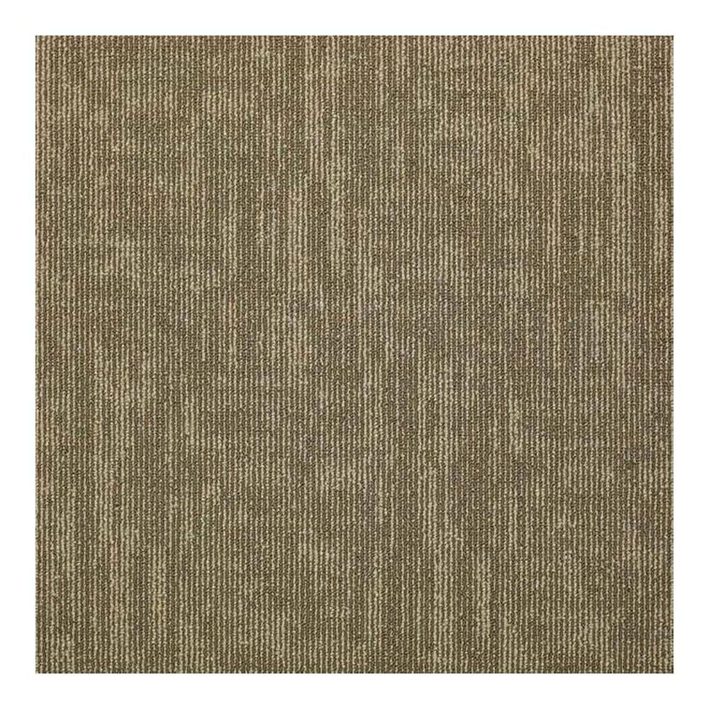 Shaw Carbon Copy 24" x 24" Carpet Tile in Knock-Off, , large