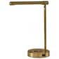 Adesso Dax LED Wireless Charging Desk Lamp in Antique Brass, , large