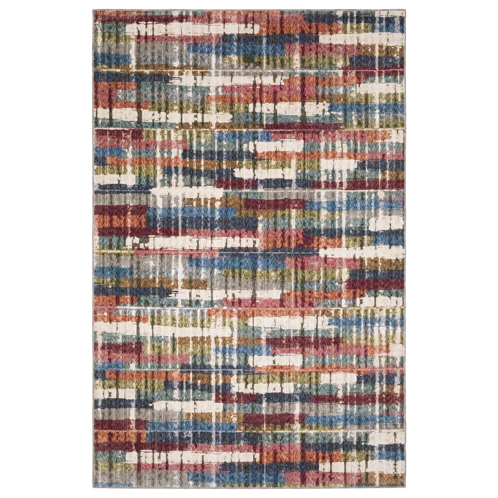 Oriental Weavers Tisdell TIS12 Multicolor 2"3" x 7"6" Runner, , large