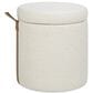 Jennifer Taylor Home Brandy Ottoman with Storage in Flax White, , large