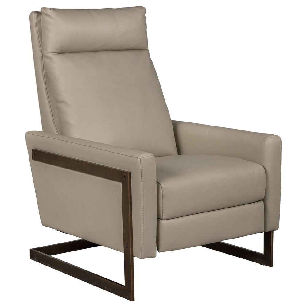 American Leather Isla Recliner in Bison Sand, , large