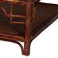 Baxton Studio Sebalio Coffee Table with Open Shelf in Marbled Tortoise Brown, , large
