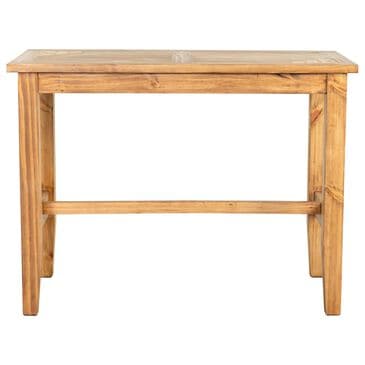 Santa Fe Rustic Rustic Furniture Counter Height Table in Light Wax - Table Only, , large