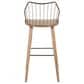 Lumisource Winston Barstool in Whitewashed and Antique Copper, , large