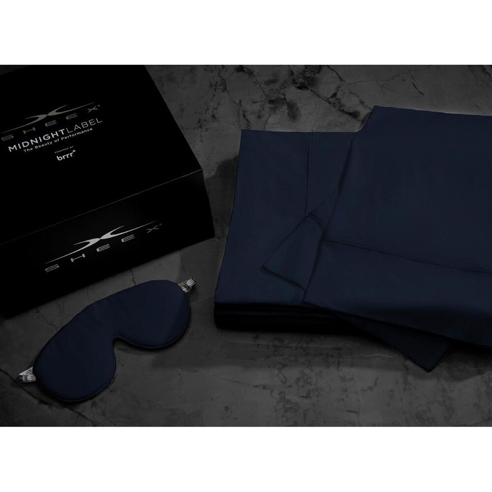 SHEEX Midnight Label 4-Piece Queen Sheet Set in Nightfall, , large