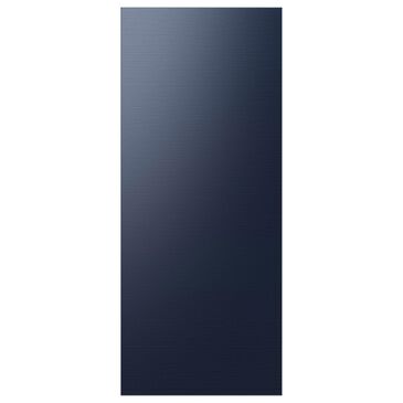 Samsung Bespoke 3-Door French Door Refrigerator Top Panel in Navy Steel, , large