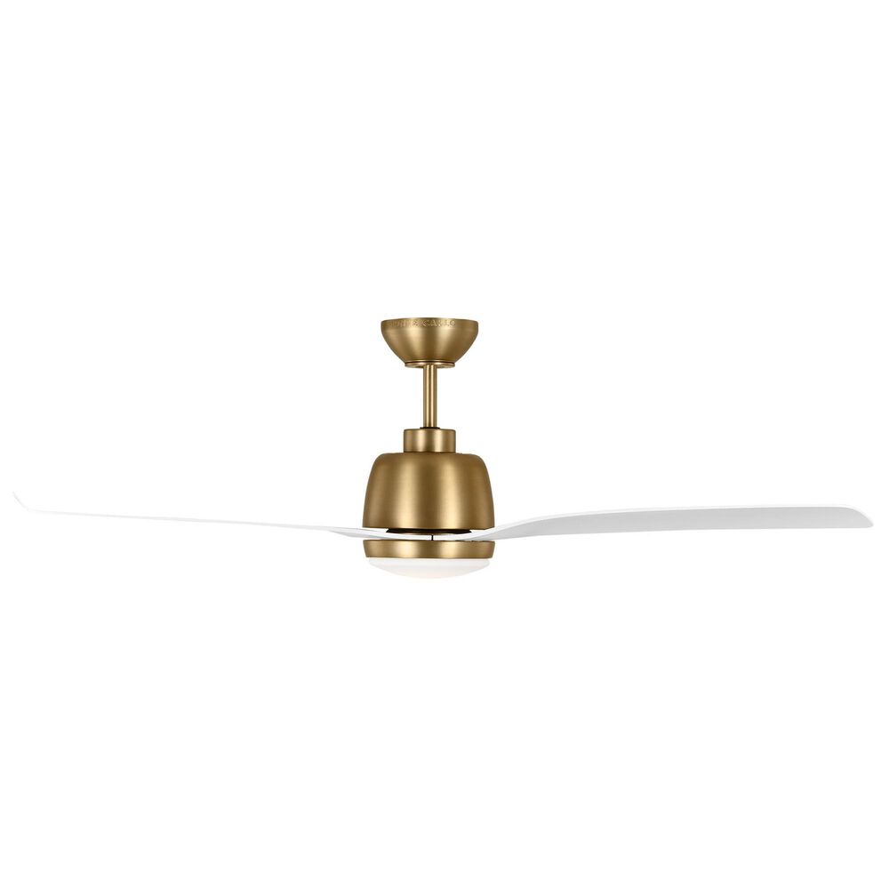 Murray Feiss Avila 54&quot; Indoor/Outdoor Ceiling Fan in Satin Brass, , large