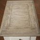 Riverside Furniture Myra 1-Drawer Side Table in Natural and Paperwhite, , large