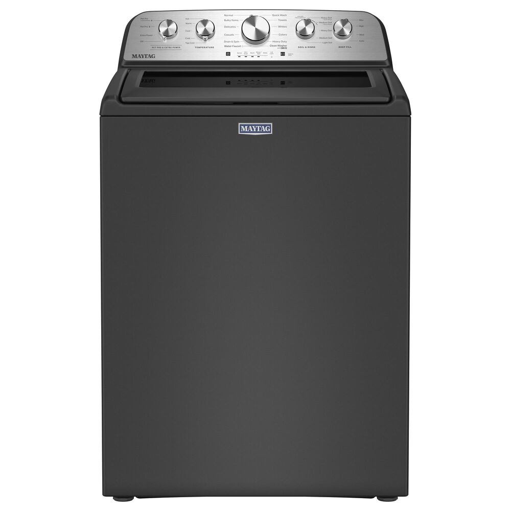 Maytag 4.7 Cu. Ft. Top Load Pet Pro Washer in Volcano Black, , large