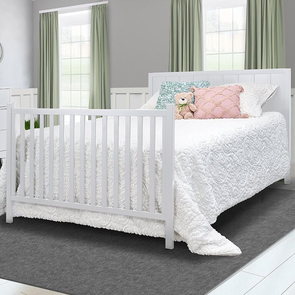 Sorelle Furniture Essex 4-In-1 Convertible Crib in White, , large
