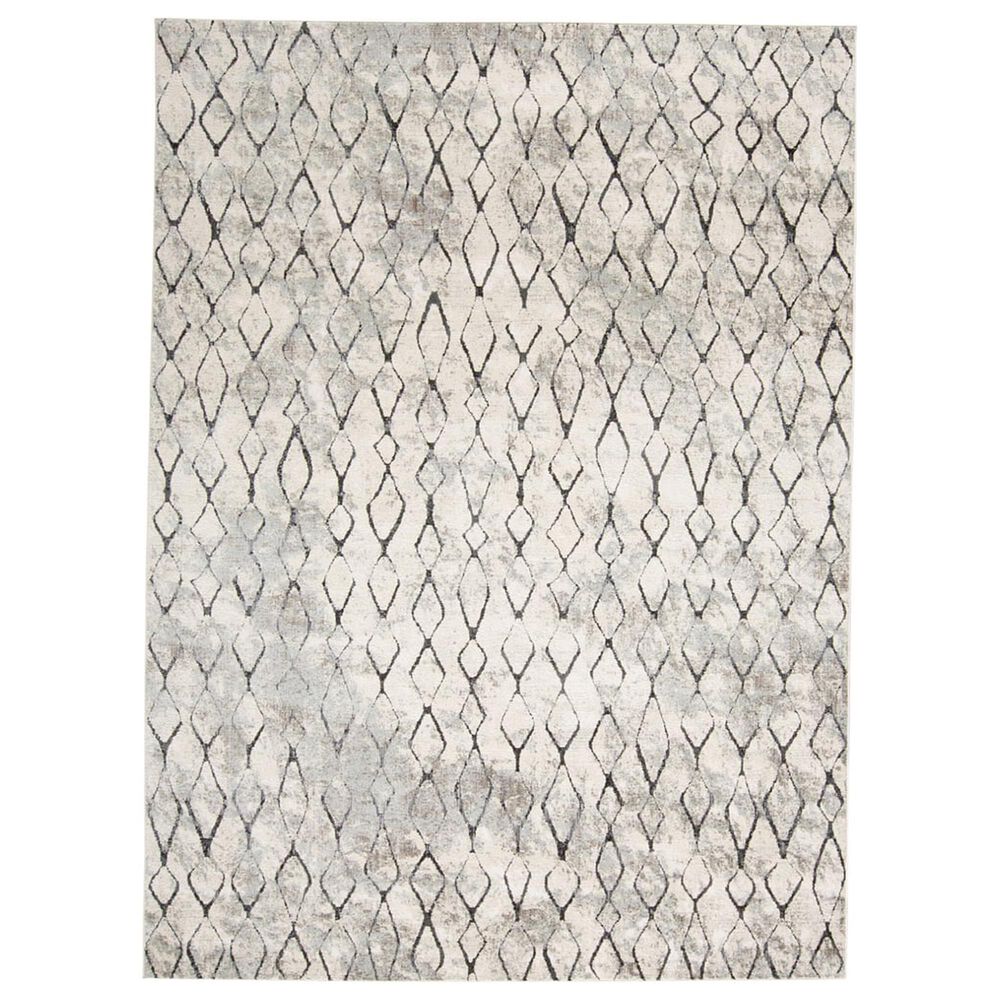 Feizy Kano 7"10" x 10" Sand and Charcoal Area Rug, , large