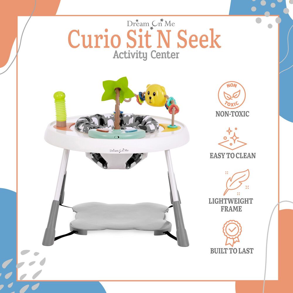 Evolur Sit N Seek Activity Center in Gray, , large