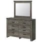 Ashley Frandern 5-Piece Full Storage Bedroom Set in Rustic Warm Gray, , large