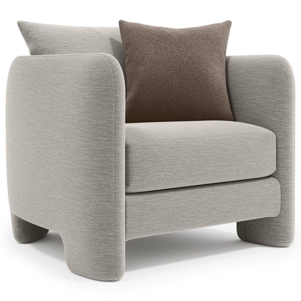 Bernhardt Rowan Arm Chair in Wheat, , large