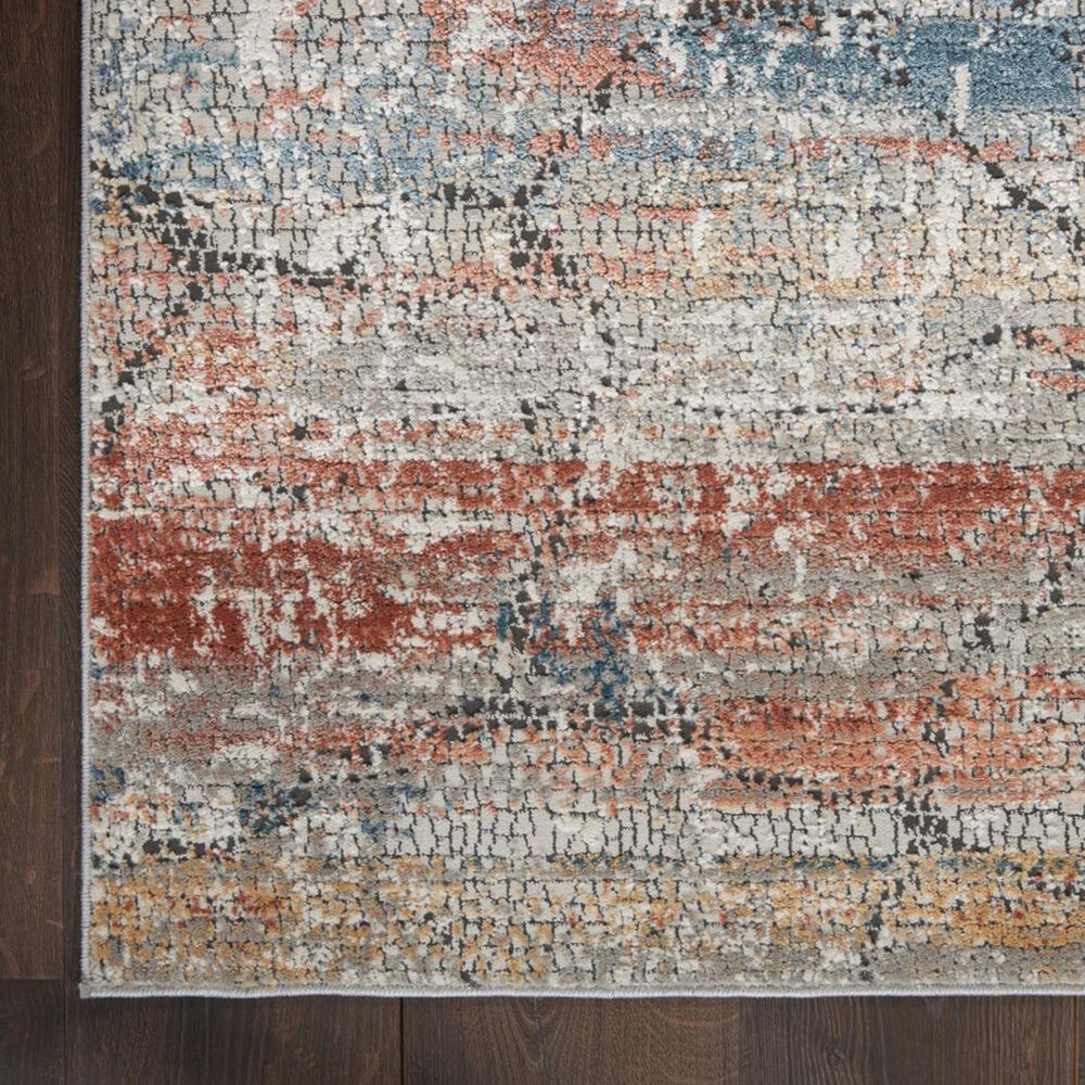 Nourison Rustic Textures Multicolor 7&#39;10&quot; x 10&#39;6&quot; Area Rug, , large
