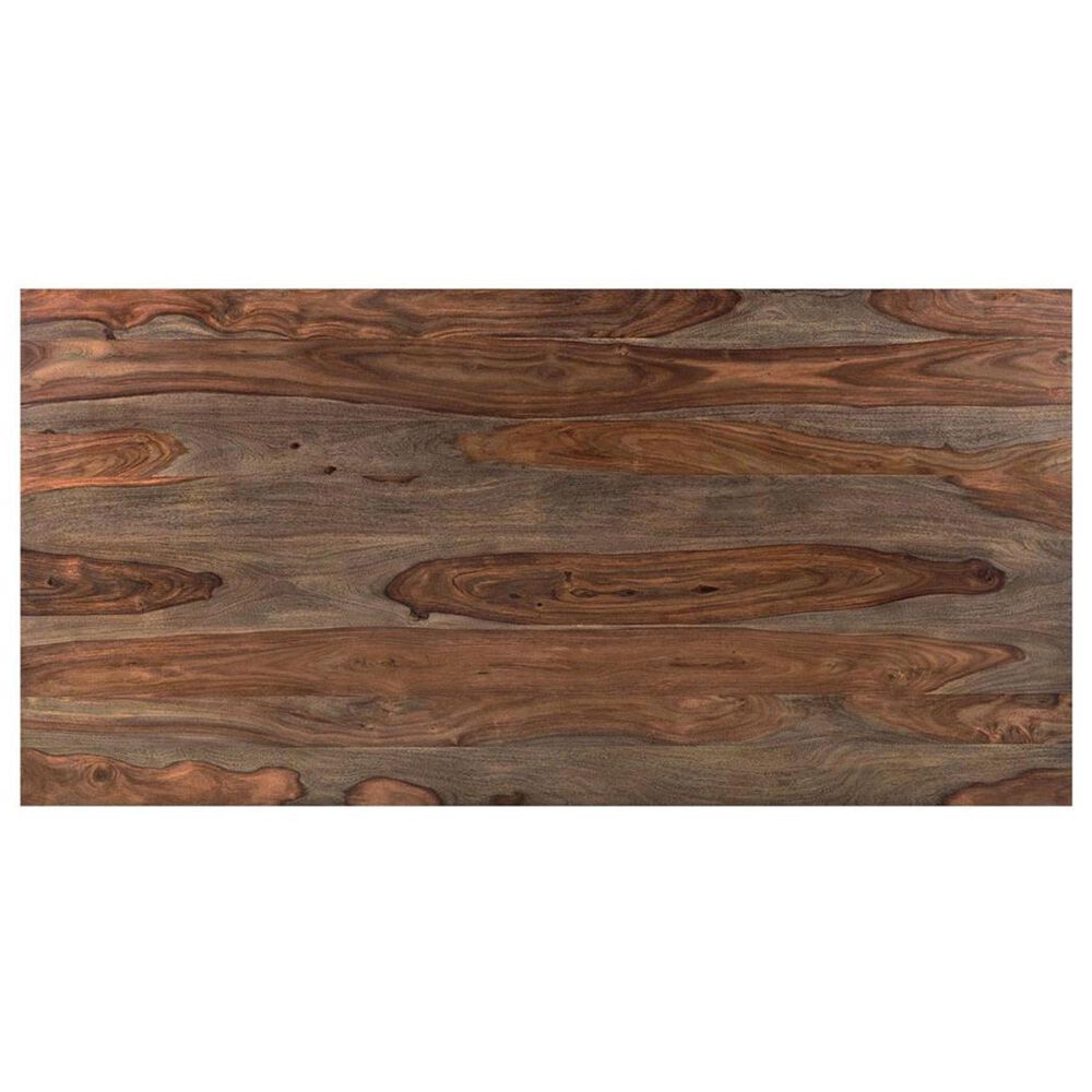 Linon Home Decor Brownstone 7-Piece Rectangular Dining Set in Nut Brown, , large