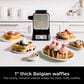 Ninja Belgian Waffle Maker Pro NeverStick in Black and Stainless Steel, , large