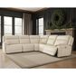 Ashley Double Deal 5-Piece Power Symmetrical Reclining Sectional in Almond, , large