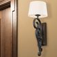Golden Lighting Madera 1-Light Wall Sconce in Black, , large
