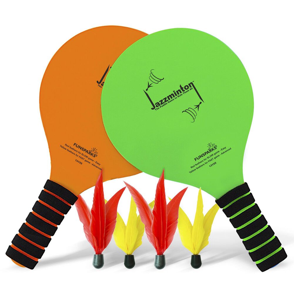 Funsparks Jazzminton Standard Paddle Game, , large