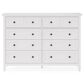 Urban Home Grace 8-Drawer Dresser in Snowfall White, , large