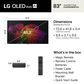 LG 83" OLED evo AI W6 4K in Black - Smart TV (2026), , large