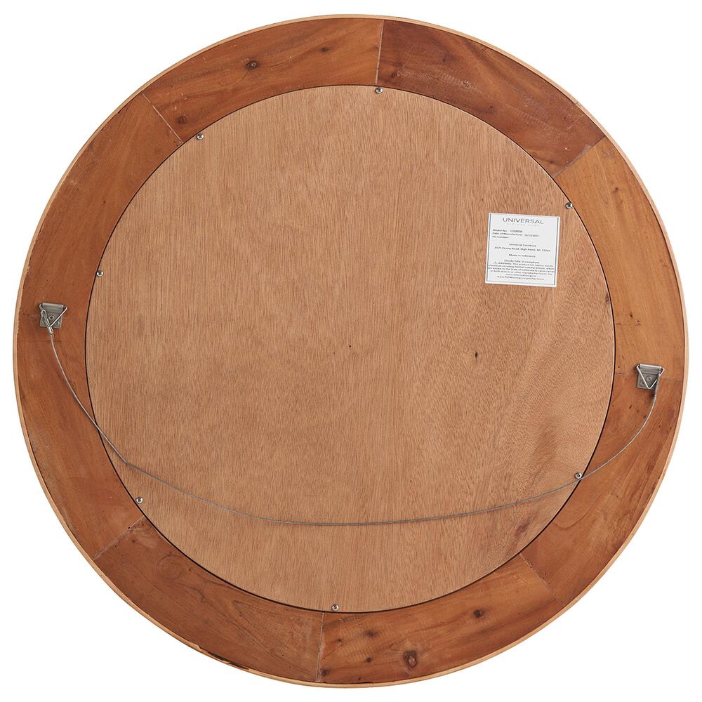 Universal Furniture Weekender 8-Drawer Dresser and Mirror in Sand Dune and Natural Rattan, , large