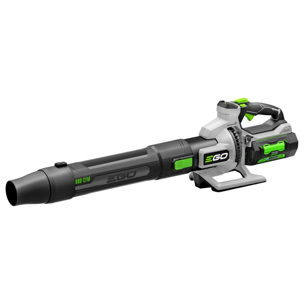 EGO 56V 880 CFM Cordless Brushless Blower with 4.0Ah Batteries and Charger in Gray and Black, , large