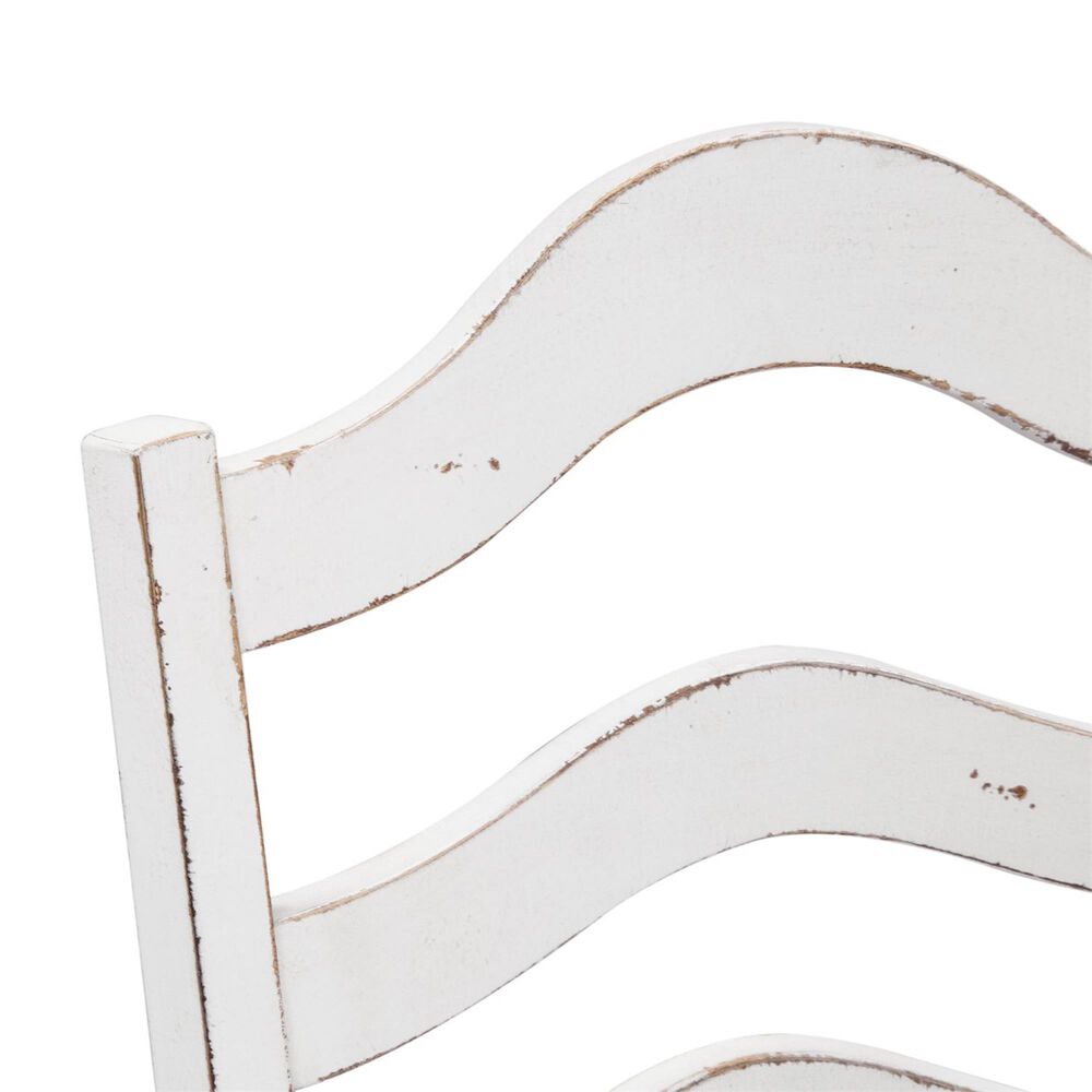 Belle Furnishings Magnolia Manor Side Chair in White &#40;Set of 2&#41;, , large