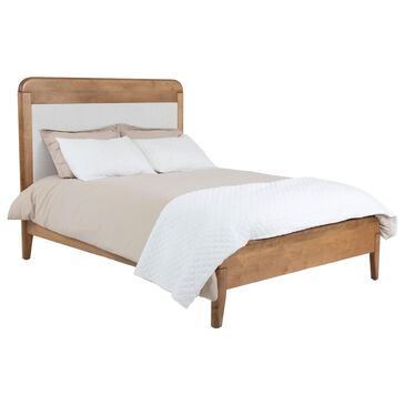 Archbold Furniture Warren Queen Platform Bed in Harvest, , large