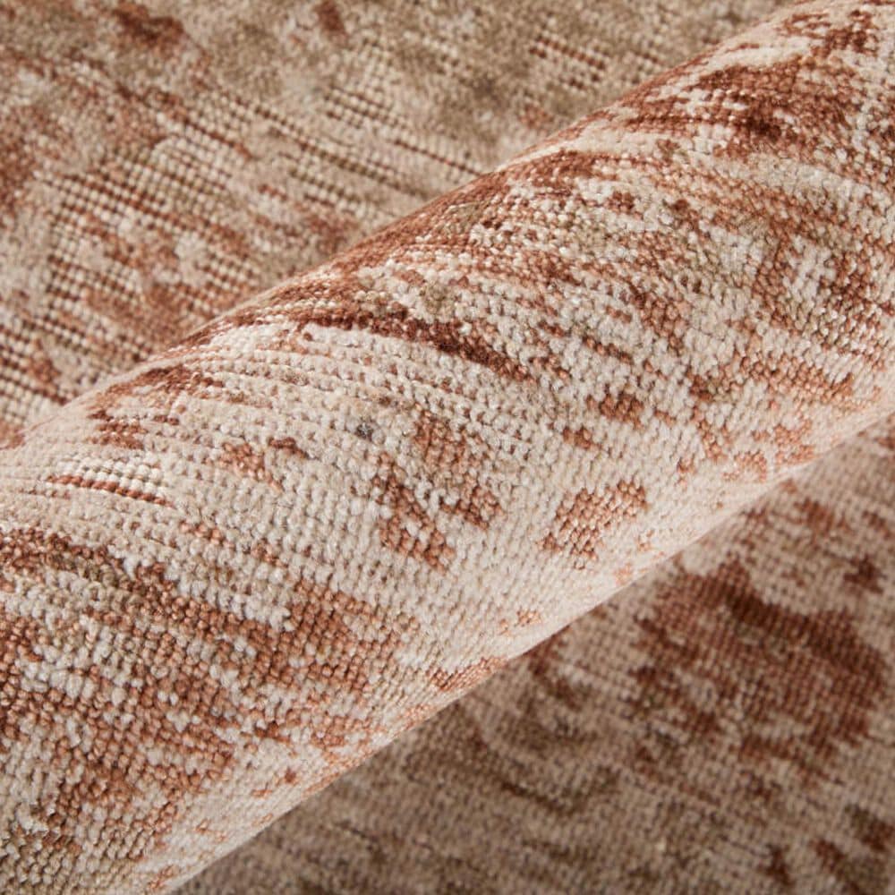 Feizy Loralai Beige and Rust 5&#39; x 8&#39; Area Rug, , large