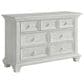 Oxford Baby Weston 2-Piece Crib and Dresser Nursery Set in Vintage White, , large