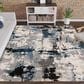 Dalyn Rug Company Cascina Gray and Blue 5"1" x 7"5" Area Rug, , large