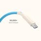 Bluebonnet Cases 4" Cable USB-C to USB-C Phone Charger in Blue, , large