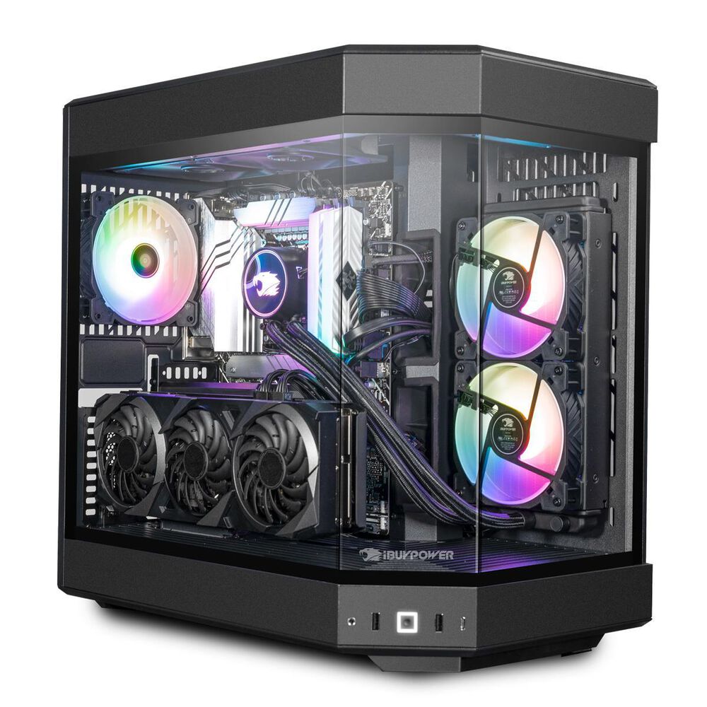 iBUYPOWER Gaming Desktop Y60 290a AMD Ryzen 7 5800X NVIDIA RTX 3080 16GB 3200 Memory