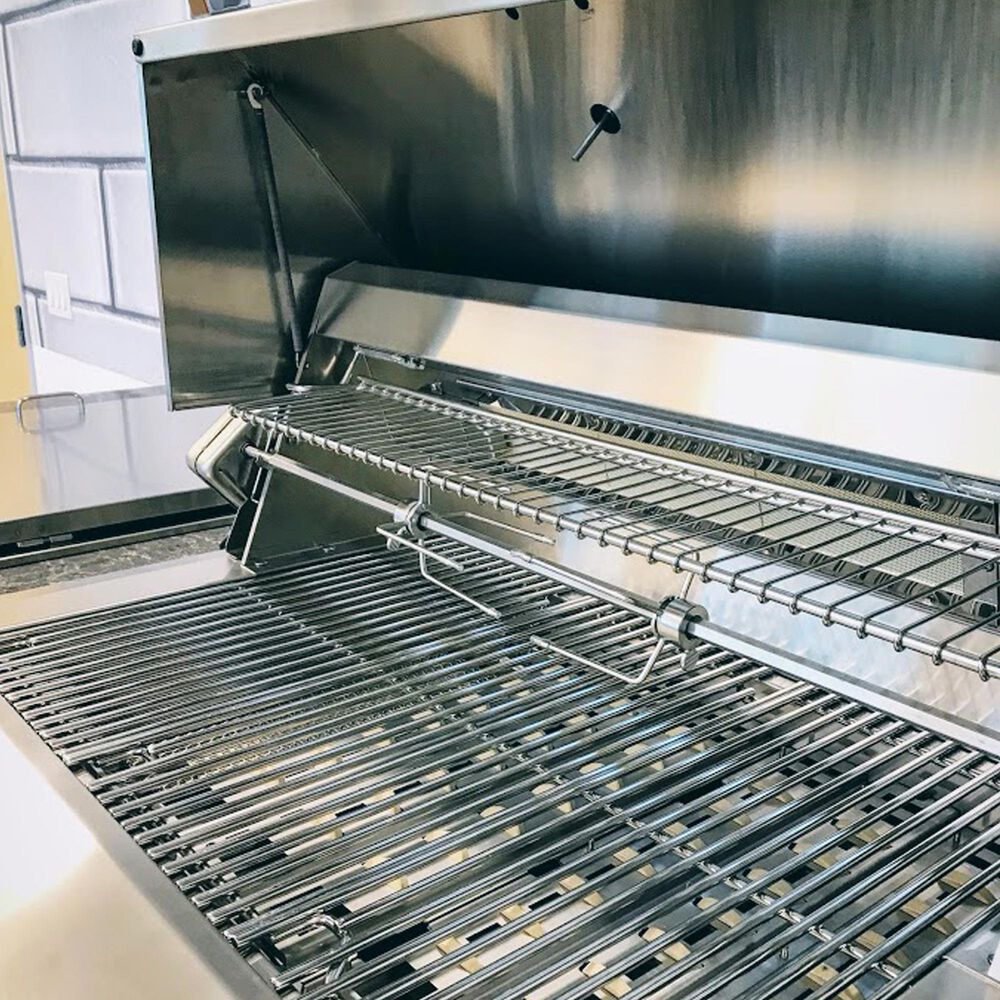 Hestan Aspire 36" Built-In Natural Gas Grill with Rotisserie in Stainless Steel, , large