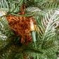 The Gerson Company 3" Potted Pre-Lit Artificial Frosted Pine with White Lights in Green, , large