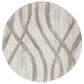 Safavieh Adirondack ADR125C 8" Round Cream and Gray Area Rug, , large