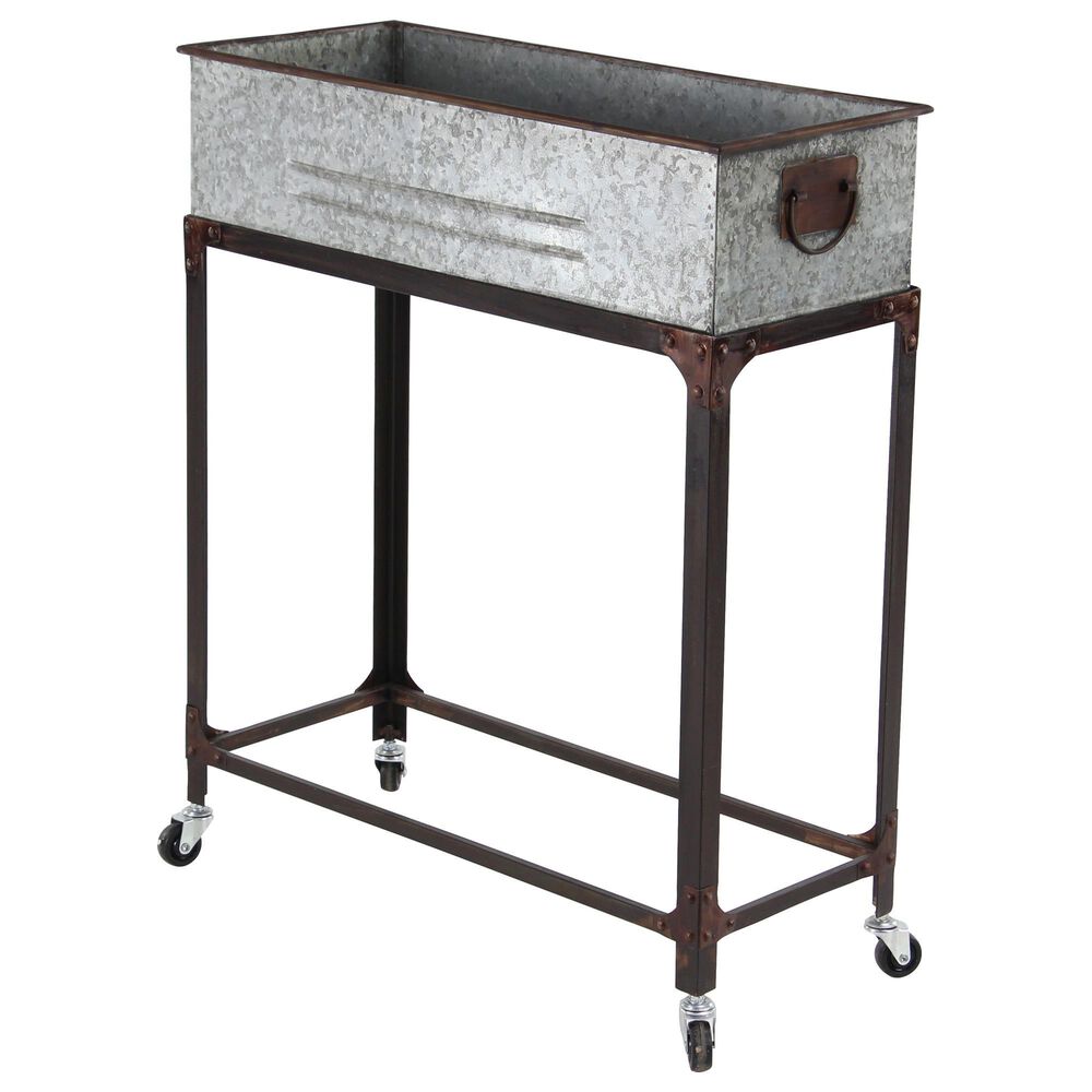 Maple and Jade Farmhouse Planter in Gray &#40;Set of 2&#41;, , large