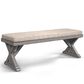 Ashley Beachcroft Bench in Beige, , large