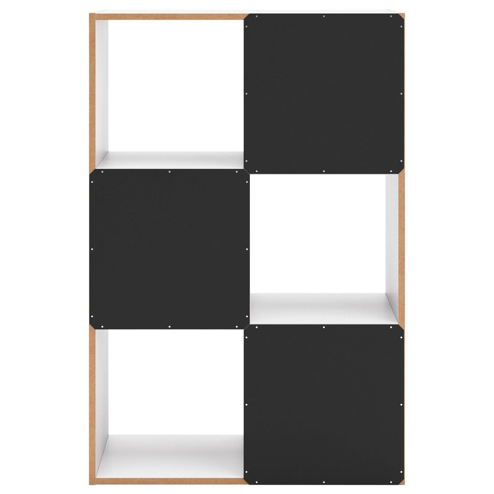 Ashley Onita 6-Cube Organizer in White, , large