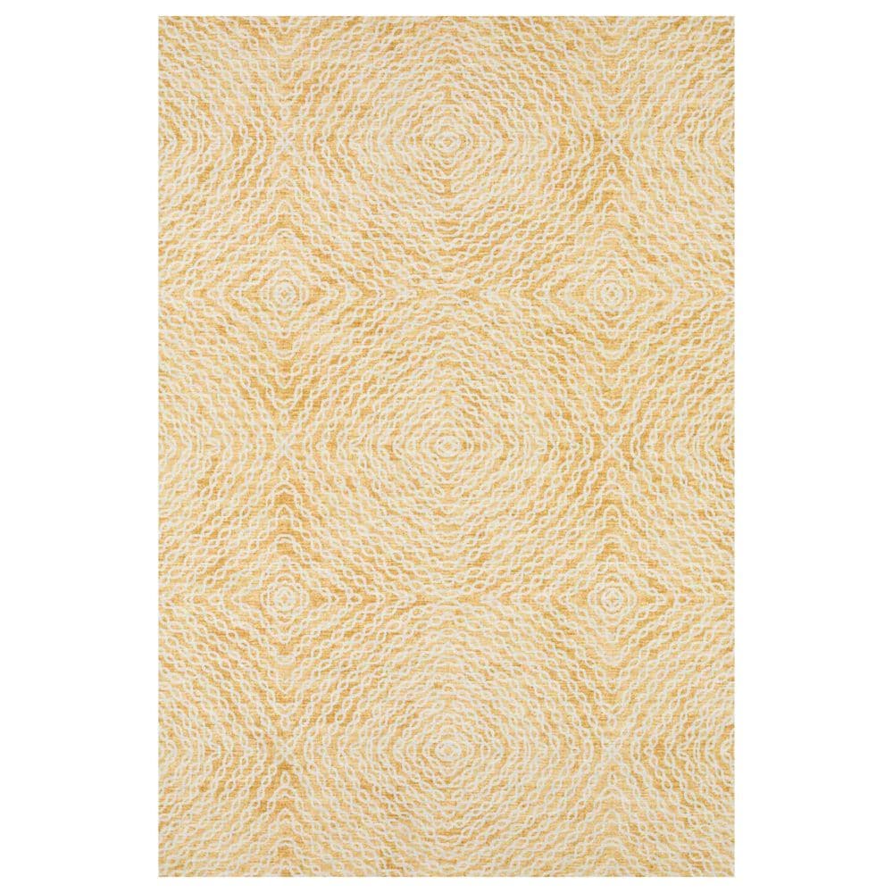 Dalyn Rug Company Brisbane Geometric 3" x 5" Gold Area Rug, , large