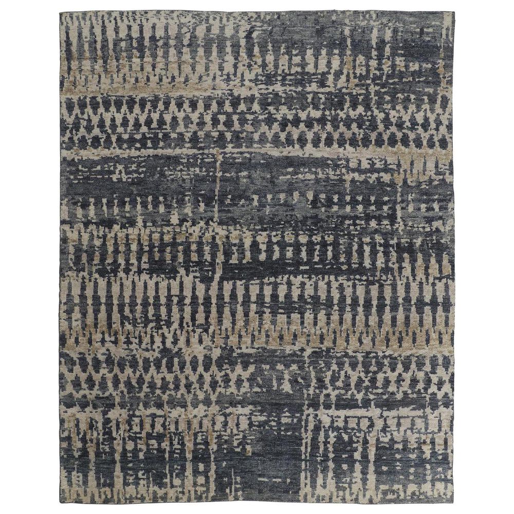Feizy Palomar 6632F 3"6" x 5"6" Blue Area Rug, , large