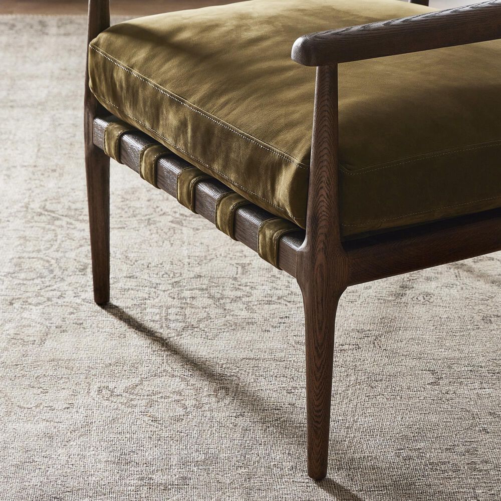 Four Hands Dane Accent Chair in Cottswald Moss Nubuck, , large