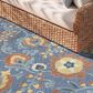 Other Aloha Blue and Rose 9" x 12" Indoor/Outdoor Area Rug, , large