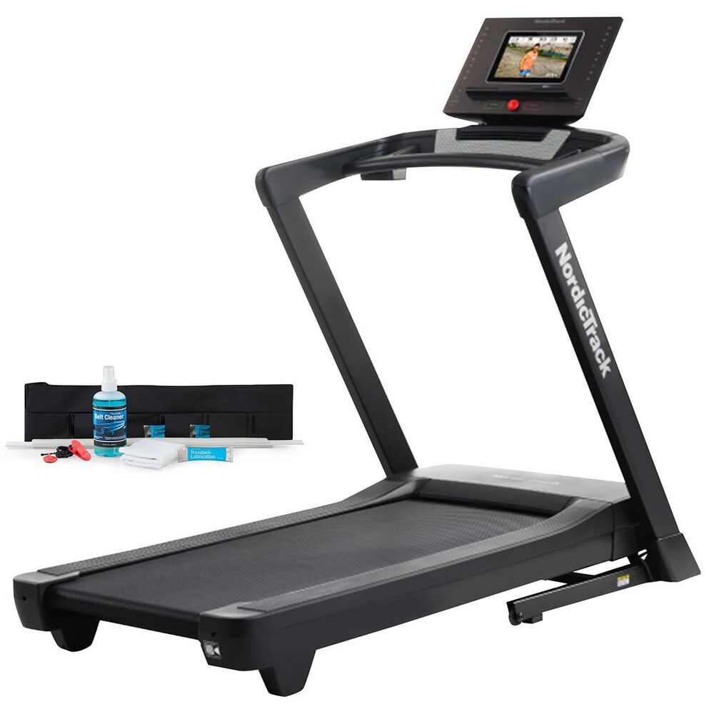 NordicTrack EXP 10i Folding Treadmill + Treadmill Maintenance Kit