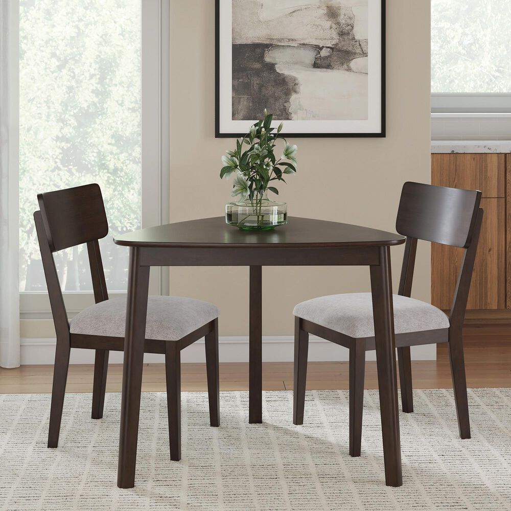 Ashley Mallenette Dining Table in Merlot - Table Only, , large