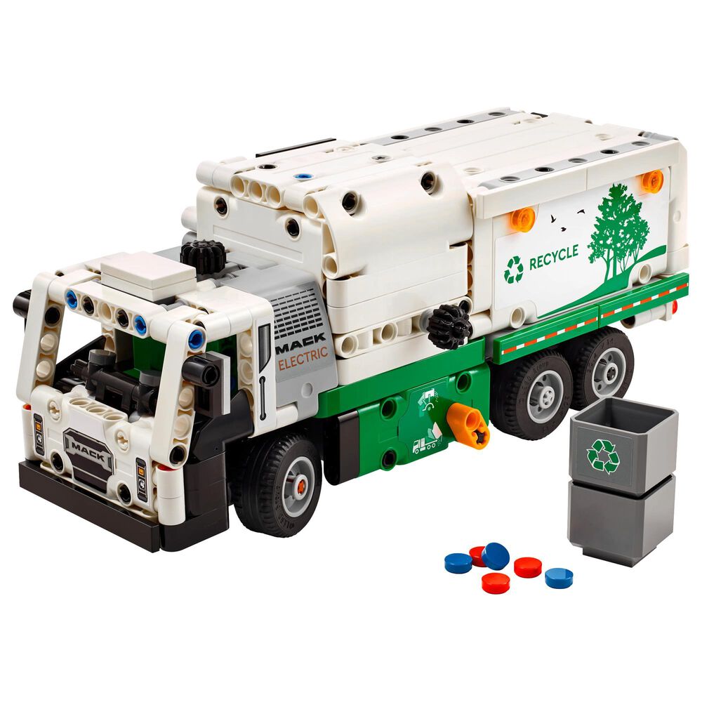 LEGO Technic Mack LR Electric Garbage Truck, , large