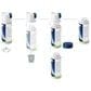 Jura Milk System Cleaner Mini Tabs Refillable Bottle in White, , large